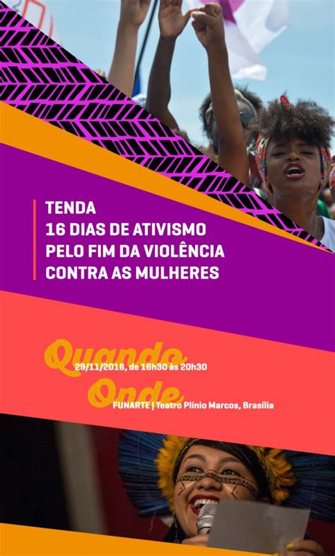 ONU Brasil promove em Tenda sobre os Dias de Ativismo pelo Fim da Violência contra as