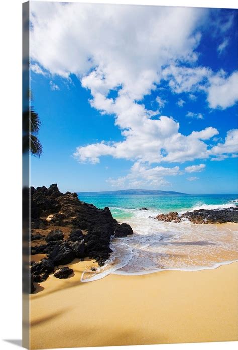 Hawaii Maui Makena Maui Wai Or Secret Beach Wall Art Canvas Prints