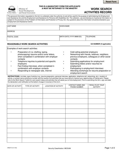 Employee Record Keeping Template