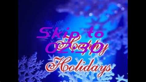 Happy Holidays Bing Crosby Lyrics Youtube