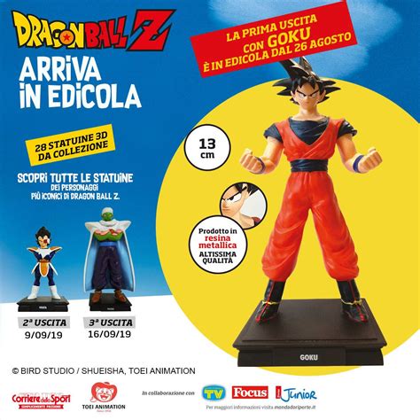 4 inch dragon ball z material: Corriere dello Sport - Dragon Ball Z 3D - 5 inch figures ...