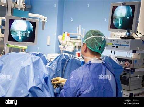Prostate Surgery Bipolar Turp Transurethral Resection Of The Stock Photo Alamy