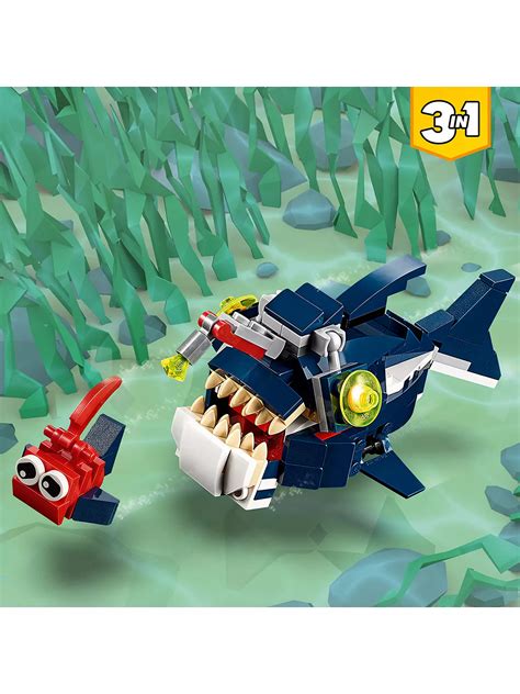 Lego Creator 31088 3 In 1 Deep Sea Creatures At John Lewis And Partners