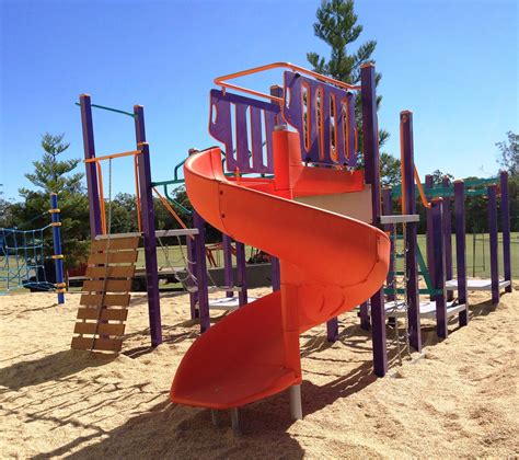 Spiral Slide Playground Slides Playground Equipment Aspace