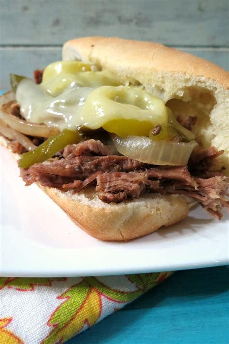 Then adding extra cheese on top to melt over the perfectly seasoned. Lightened Up Philly Cheese Steak (Crock-Pot) / Giveaway