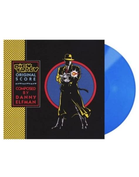 Danny Elfman Dick Tracy Original Score Exclusive Blue Vinyl Pop Music