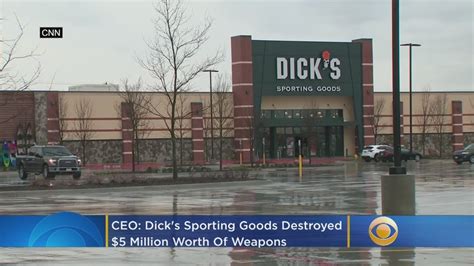 Ceo Dicks Sporting Goods Destroys 5 Million Worth Of Weapons Youtube