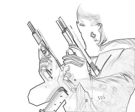 Download higgs domino rp apk versi 1.65 : Hitman Coloring Pages at GetColorings.com | Free printable colorings pages to print and color