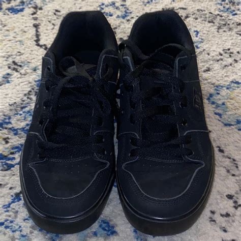 Official Licensed All Black Chunky Dc Skate Shoes Depop