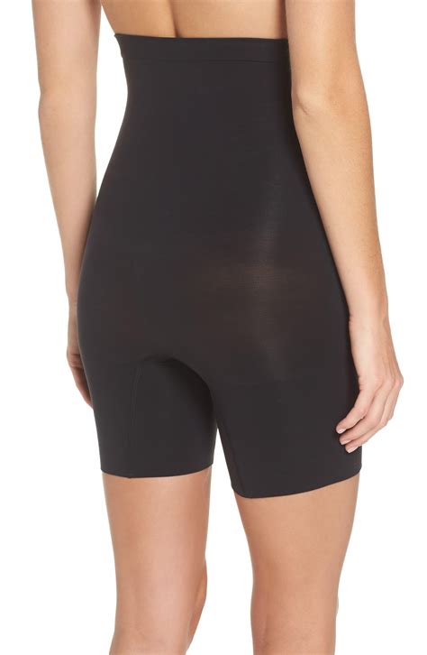 Spanx Womens Higher Power Mid Thigh Shaping Shorts Hot Sex Picture
