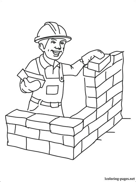 Build Coloring Coloring Pages