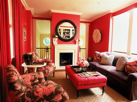 30 Red Decor For Living Room Decoomo