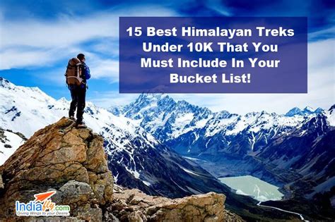 15 Best Himalayan Treks Under 10k That You Must Include In Your Bucket