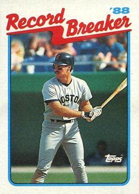 Is this a good griffey card?: 1989 Topps Wade Boggs #2 Baseball Card Value Price Guide