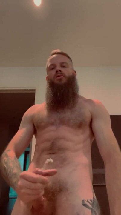 hot bearded guy stroking free gay porn 4b xhamster xhamster