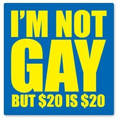 I Am Not Gay But Is Car Vinyl Sticker SELECT SIZE EBay