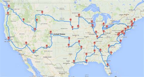 Road Trips Across The Us That Youll Never Forget Vivid Maps