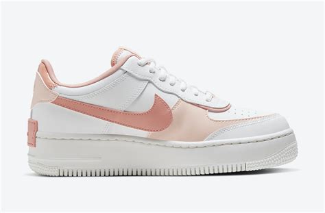 The most common nike air force 1 pink material is paper. Nike Air Force 1 Shadow White Pink CJ1641-101 Release Date ...