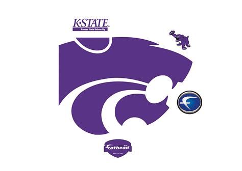 Kansas State Wildcats Logo Wall Decal Shop Fathead For