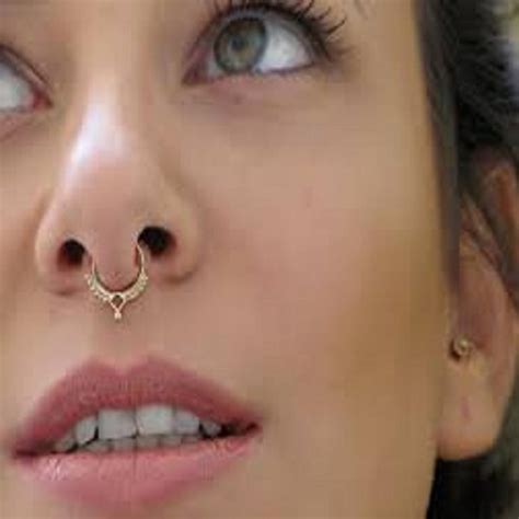 Stylish Crafted Gold Nose Piercing Jewelry With Elegance In 2020 Nose