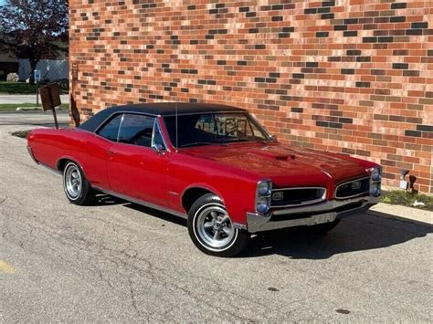 1966 Pontiac Gto Real 242 Vin Numbers Match 389 4 Speed Hardtop For