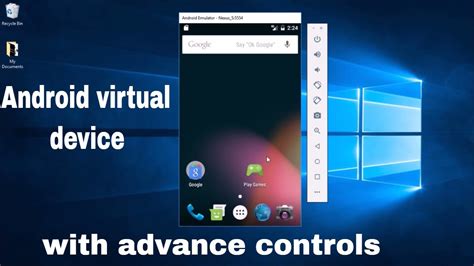 Create Android Virtual Device With Advance Controls In Android Studio