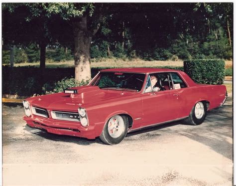1965 Gto Pontiac Pro Street 1965 Gto 1965 Pontiac Gto Go Red