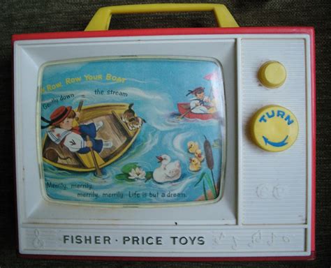 Fisher Price Tv Fisher Price Tv From 1966 Plays Row Row Flickr