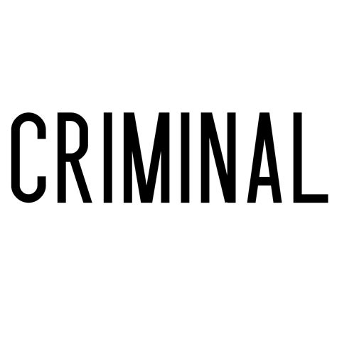 This high quality transparent png images is totally free on pngkit. Criminal Logos