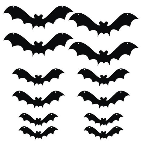 Halloween Yard Card Scary Hanging Bats 12392 Hanging Bats