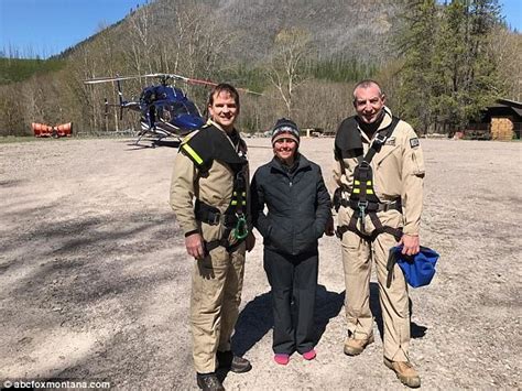 Female Hiker Found Alive After Six Days Lost In Wilderness Daily Mail Online