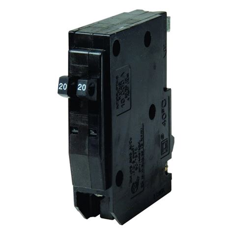 Square D Qo 20 Amp 1 Pole Tandem Circuit Breaker In The Circuit