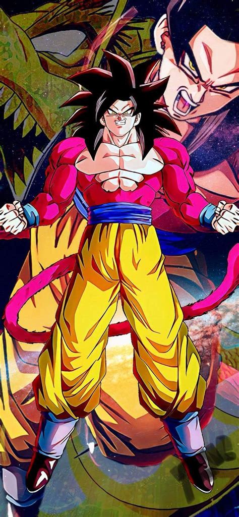 Goku Ss4 Fullpower Dragon Ball Gt Anime Dragões