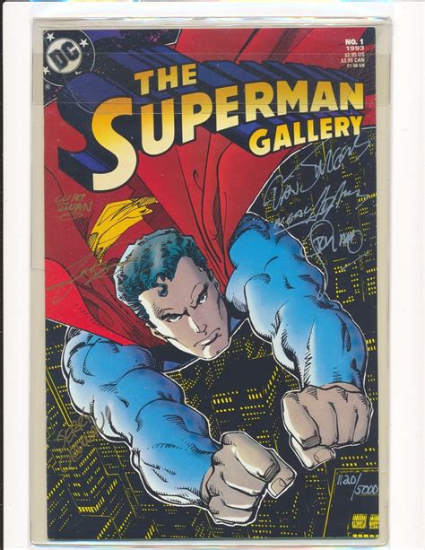 Comicsvalue Com Superman Gallery Signed Neal Adams George Perez Jim Steranko More