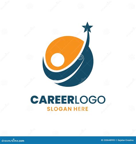 Career Logo Template Design Stock Vector Illustration Of Energy Icon