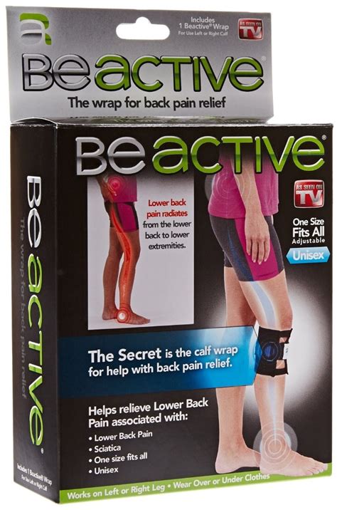 As Seen On Tv Np Ba1000 Be Active Back Pain Relief Brace At Sutherlands