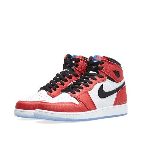 Check out our air jordan 1 selection for the very best in unique or custom, handmade pieces from our shoes shops. Nike Air Jordan 1 Retro High OG BG (Gym Red, Black & Blue ...