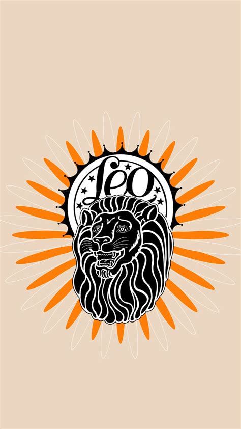 Leo Lockscreen Wallpaper In 2023 Zodiac Leo Art Leo Zodiac Wallpaper