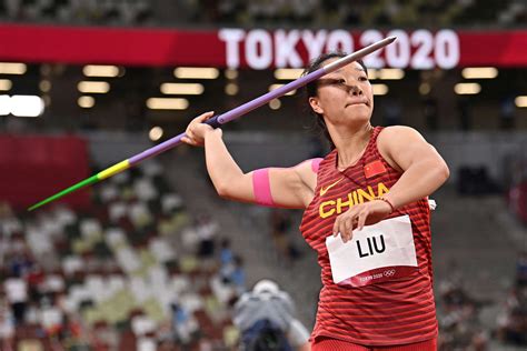 Chinas Liu Shiying Wins Javelin Gold With First Throw