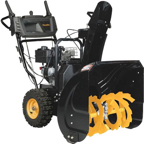 Poulan Pro 24 In Two Stage 179cc Gas Snow Blower Snow And Ice Removal