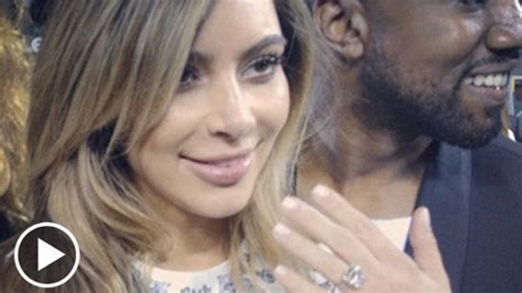 Kim Kardashian Nailed Her Engagement Surprise