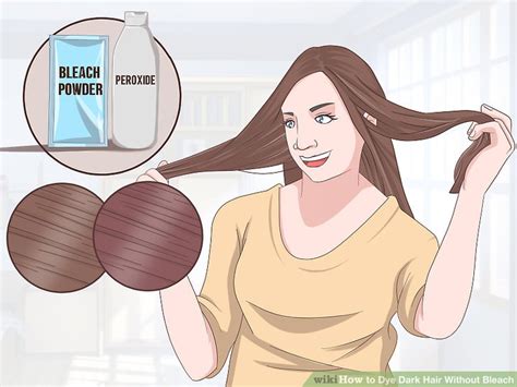 Get our expert advice on choosing the right products and proportions to use. How to Dye Dark Hair Without Bleach (with Pictures) - wikiHow