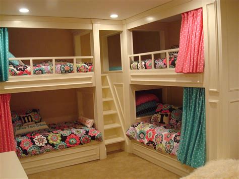 Our New Bunk Room Cool Bunk Beds Bunk Bed Designs Small Girls