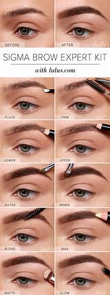 Eyebrow Makeup Tutorial Pictures