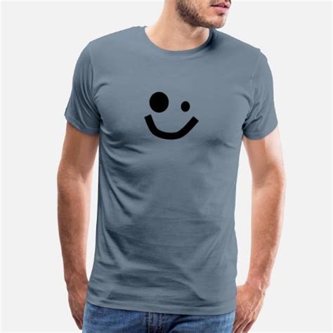 Roblox Face Mens Premium T Shirt Spreadshirt