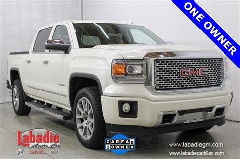 Used 2015 Gmc Sierra 1500 4x4 Crew Cab Denali Bay City Mi 48706 For