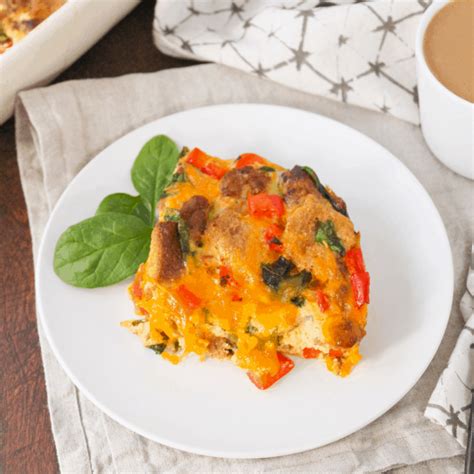 Sausage Egg Casserole Easy And Cheesy Fannetastic Food
