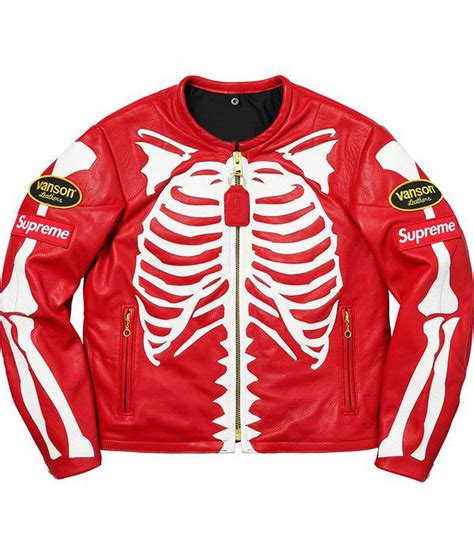 Vanson Leather Supreme Skeleton Jacket Jackets Creator