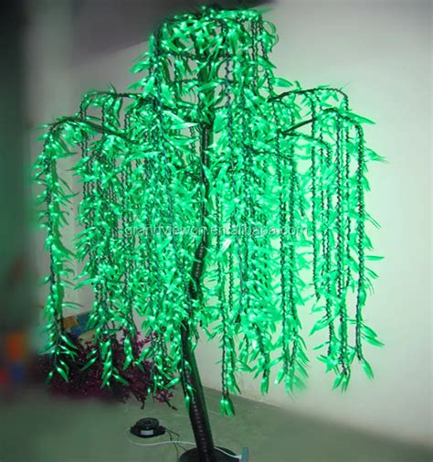 2017hotsale Outdoor 3m Led Weeping Willow Tree Lighting Christmas 220v