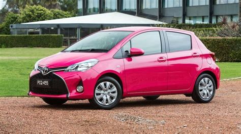 Pink Toyota Yaris For All The Ladies Out There Looking For A Fuel